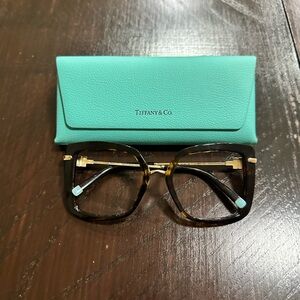 Tiffany & Co. Tortoiseshell Glasses with Turquoise Case